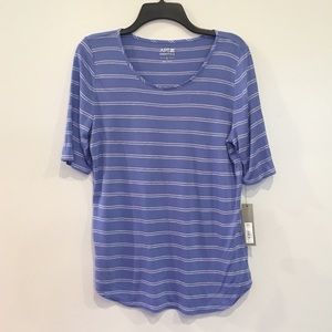 Apt 9  Elbow Sleeve Top